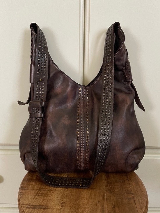 Frye Handbags - Frye Samantha Studded Hobo